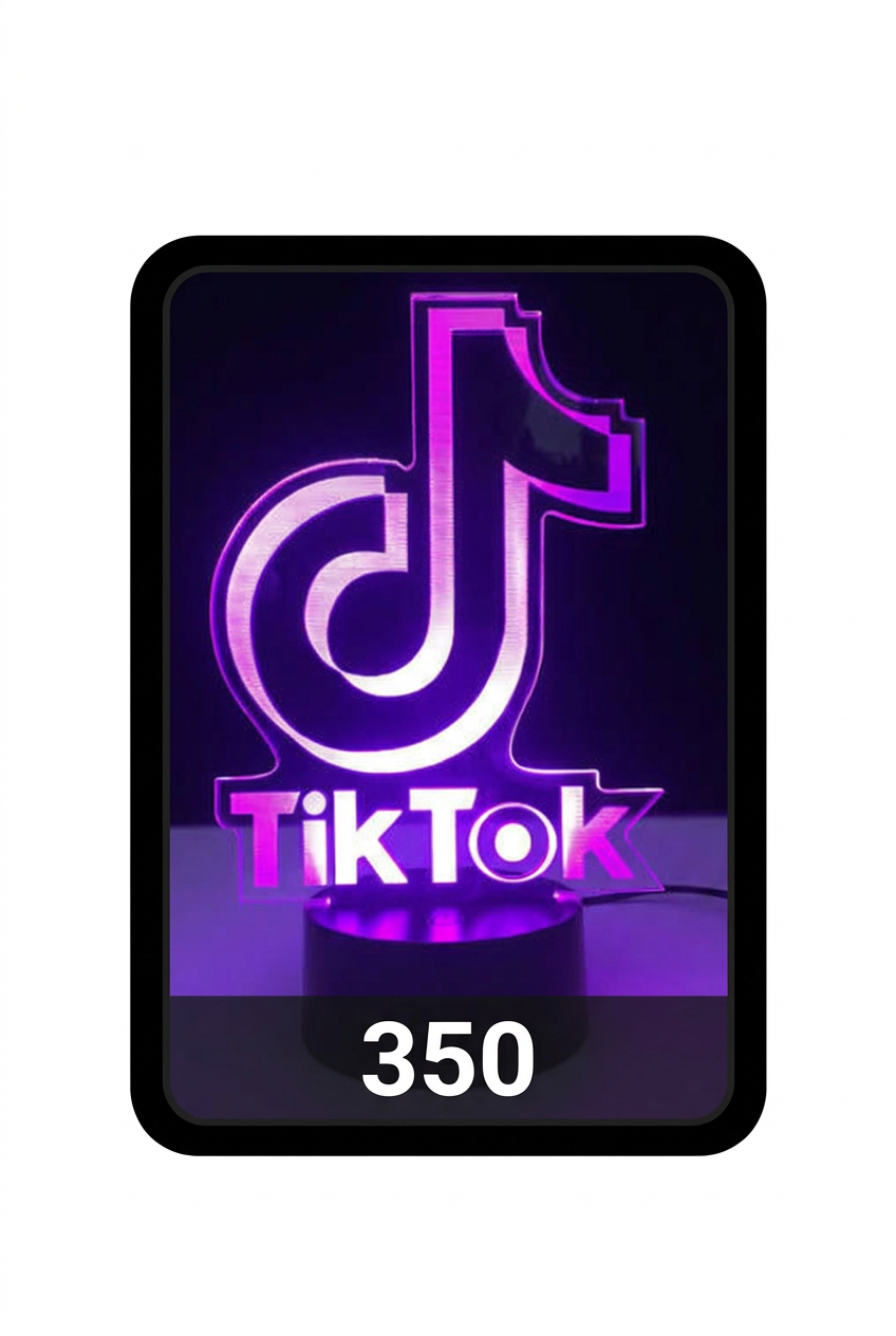 TikTok 350 إطار أسود